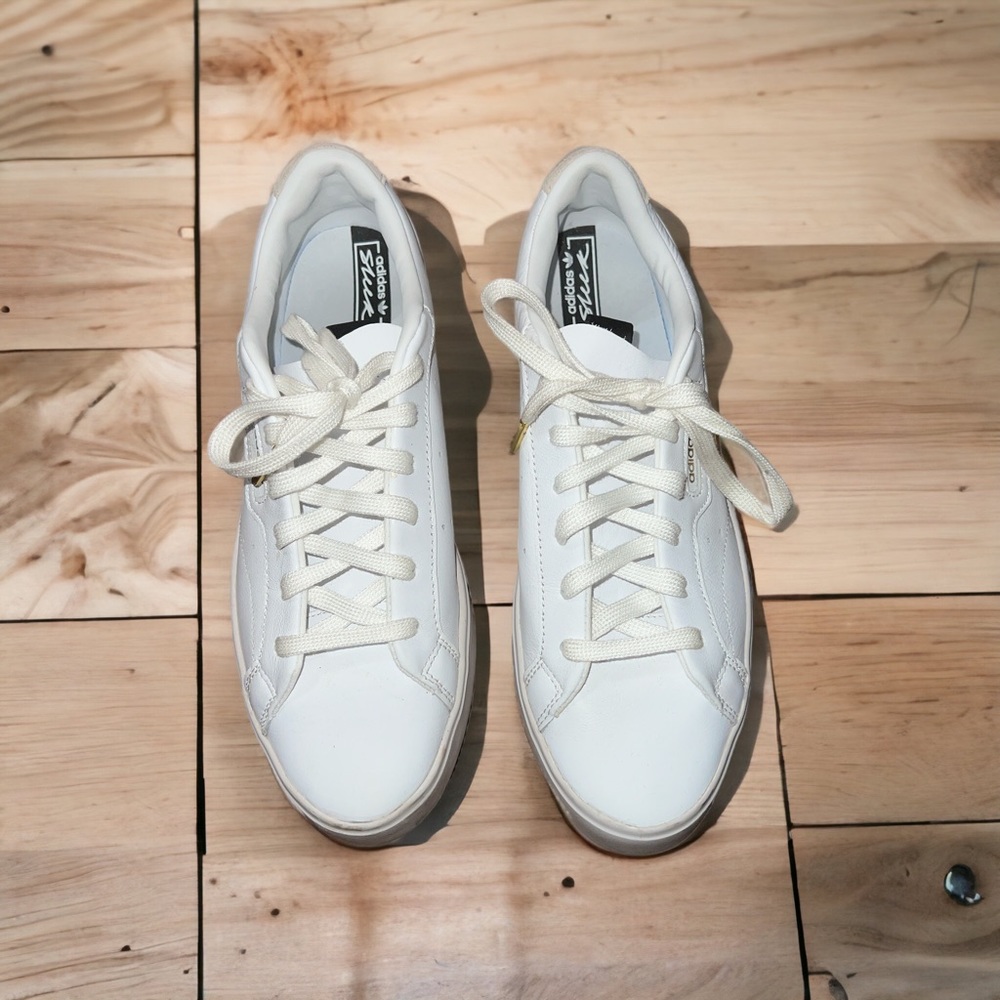 Adidas Sleek White Sneakers